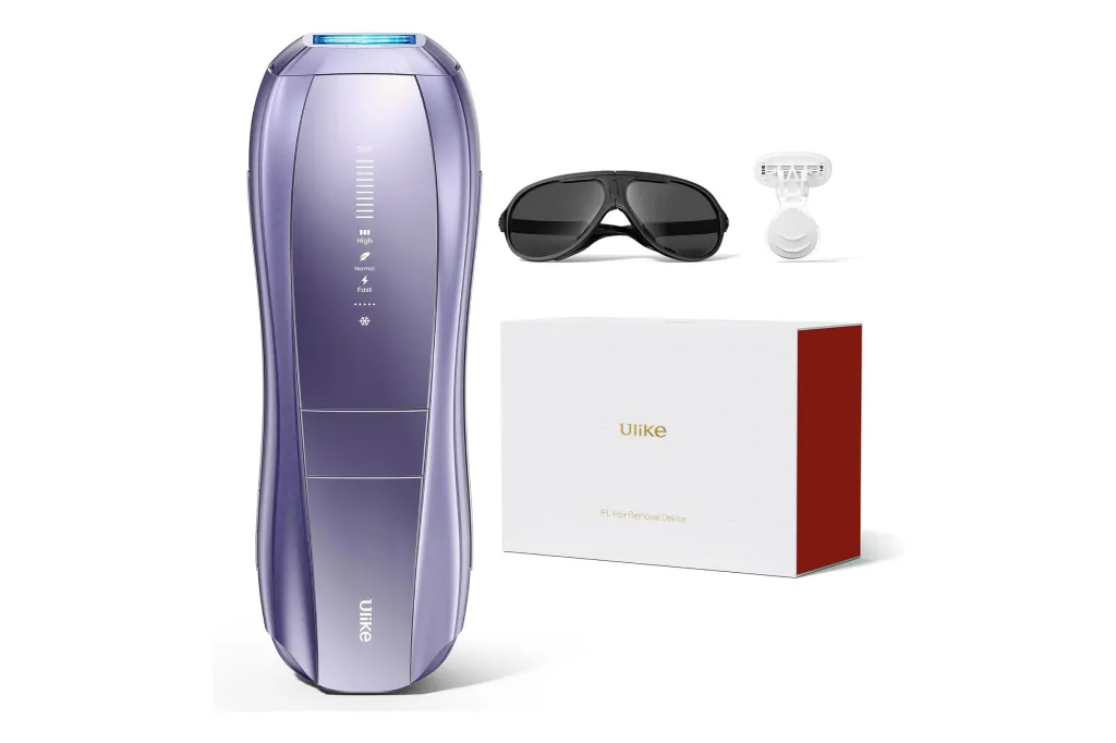 Purple laser hair removal kit