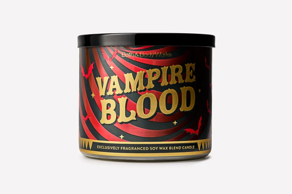 vampire blood candle