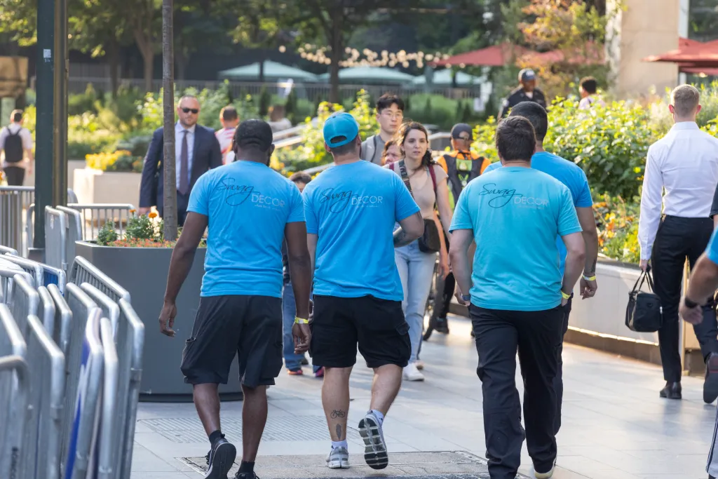 deliveries at MSG before taylor swift, travis kelce wedding