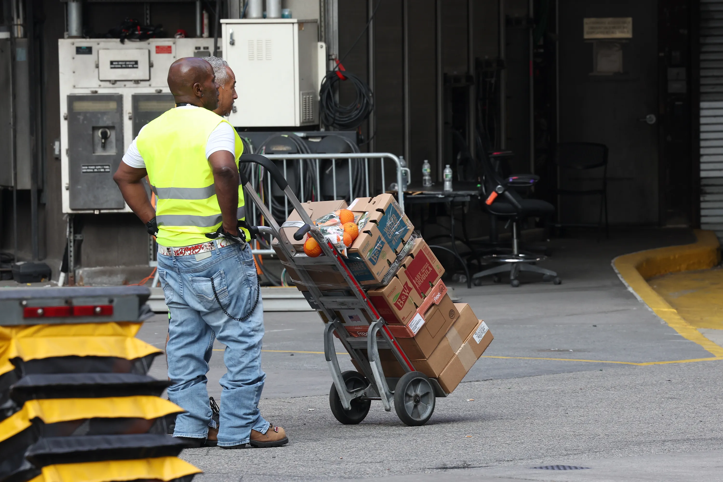 deliveries at MSG before taylor swift, travis kelce wedding